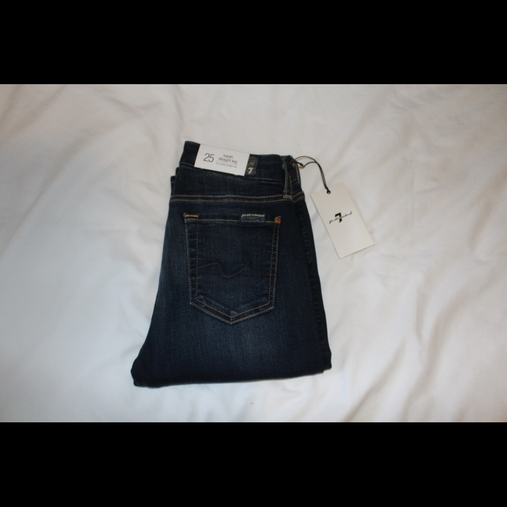 7 for all Mankind NWT Size 25 Jeans